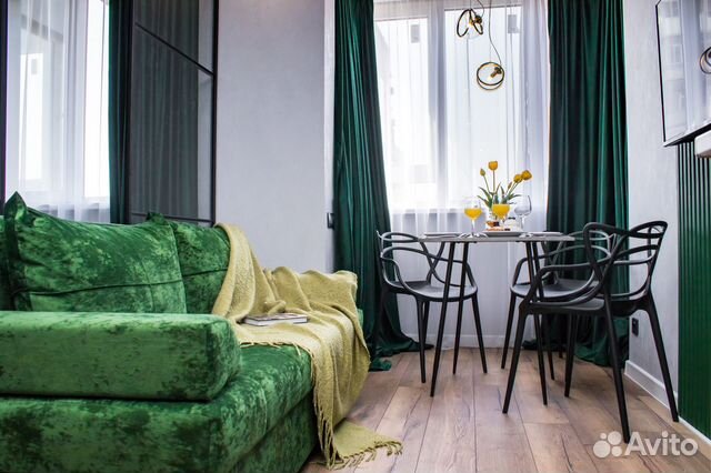 

Квартира-студия, 30 м², 1 кровать