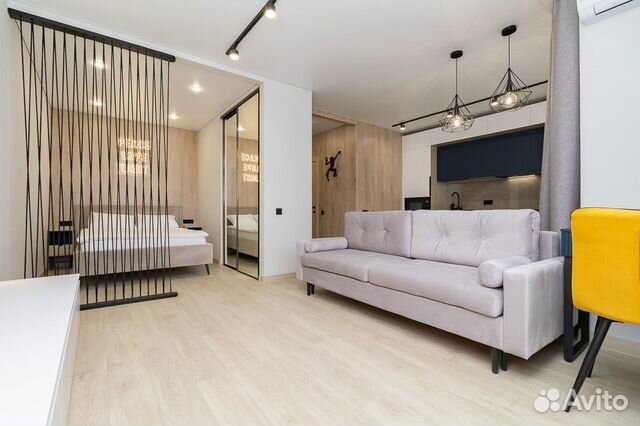 

Квартира-студия, 42 м², 2 кровати