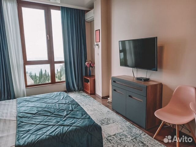 

Квартира-студия, 32 м², 2 кровати