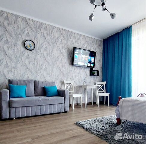 

Квартира-студия, 30 м², 2 кровати