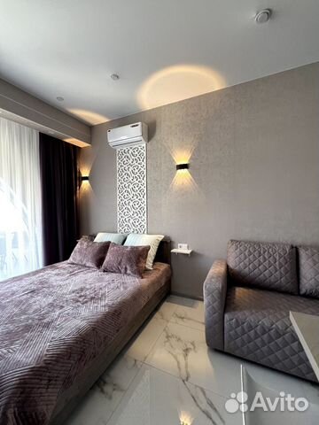 

Квартира-студия, 29 м², 2 кровати
