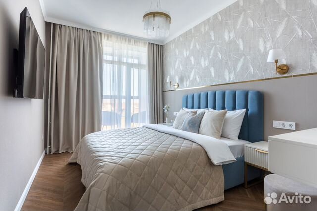 

1-к. квартира, 40 м², 2 кровати