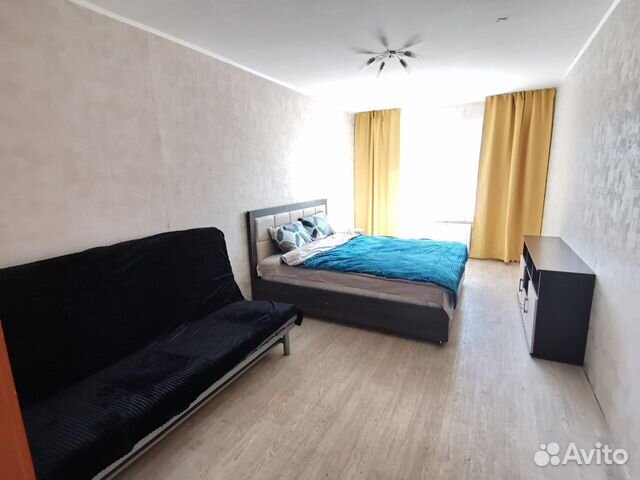 

1-к. квартира, 44 м², 2 кровати