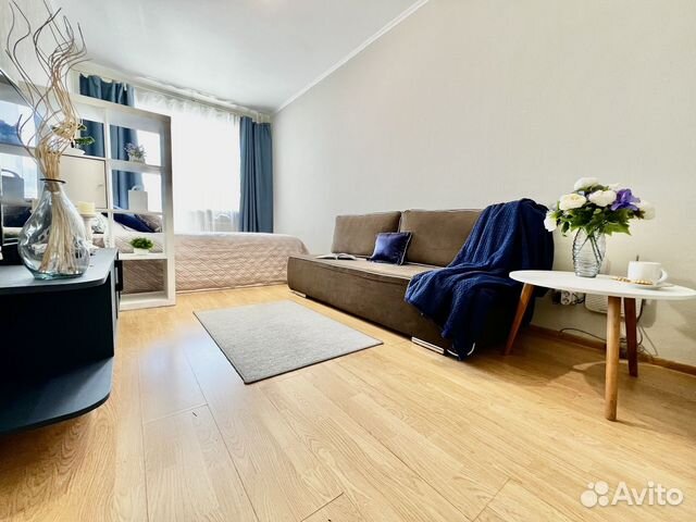 

1-к. квартира, 38 м², 3 кровати