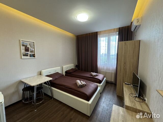 

Квартира-студия, 20 м², 2 кровати