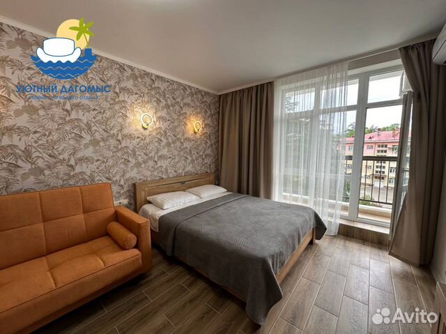 

Квартира-студия, 33 м², 2 кровати