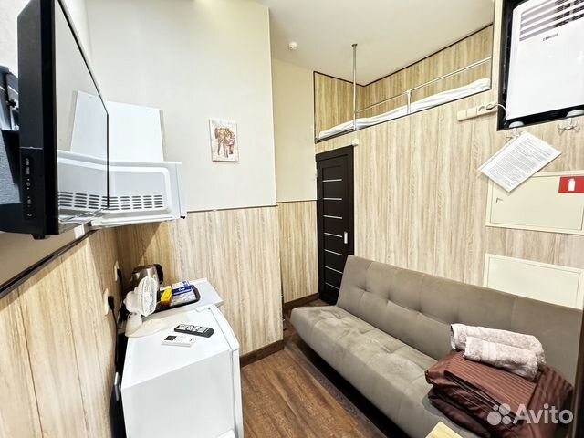 

Квартира-студия, 10 м², 2 кровати