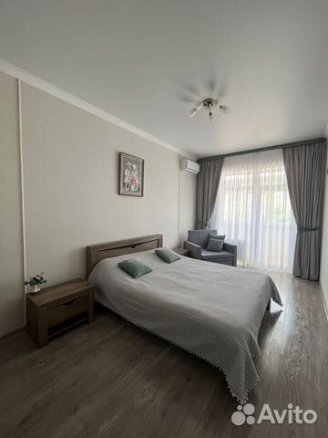 

1-к. квартира, 44 м², 3 кровати