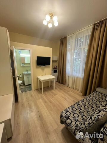 

Квартира-студия, 14 м², 1 кровать