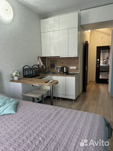 

Квартира-студия, 19 м², 1 кровать