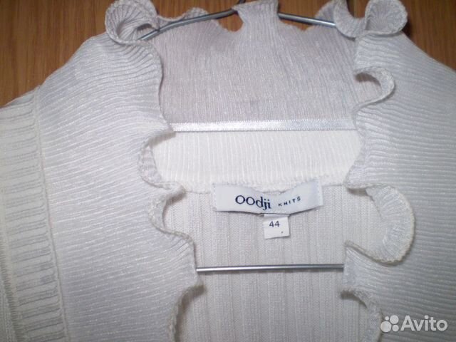 Белый новый трикотаж.жакет Oodji46/50р. на свадьбу Белый новый трикотаж.жакет Oodji46/50р. на свадьбу
