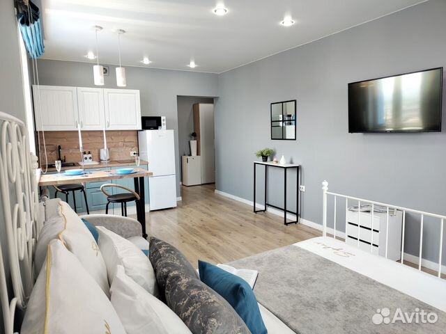 

Квартира-студия, 30 м², 2 кровати