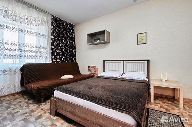 

Квартира-студия, 35 м², 2 кровати