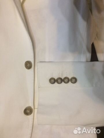 Пиджак белый DG (Дольче Габбана) 50-52 Новый