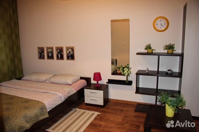 

1-к. квартира, 40 м², 2 кровати