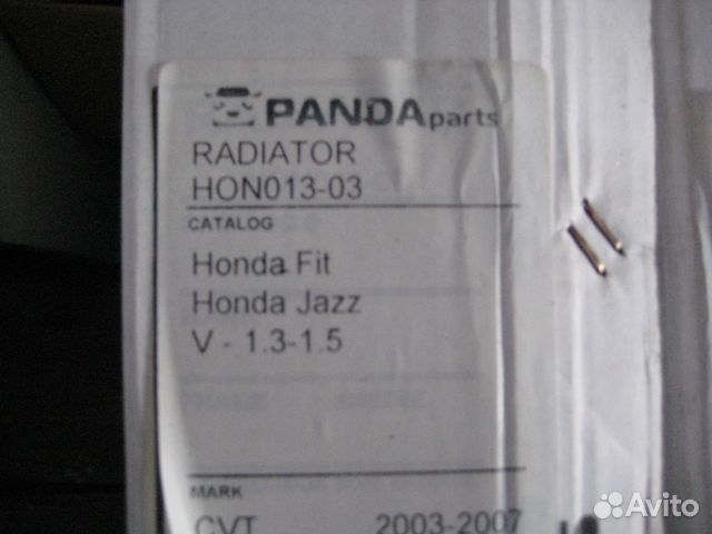 Радиатор Honda Fit / Jazz (GD) 01-08