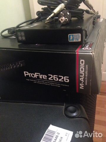 Звуковая карта M-Audio ProFire 2626 новая