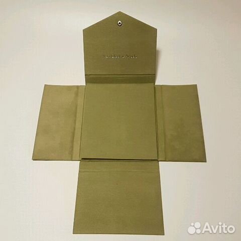 Van cleef Arpels футляр из замши под колье