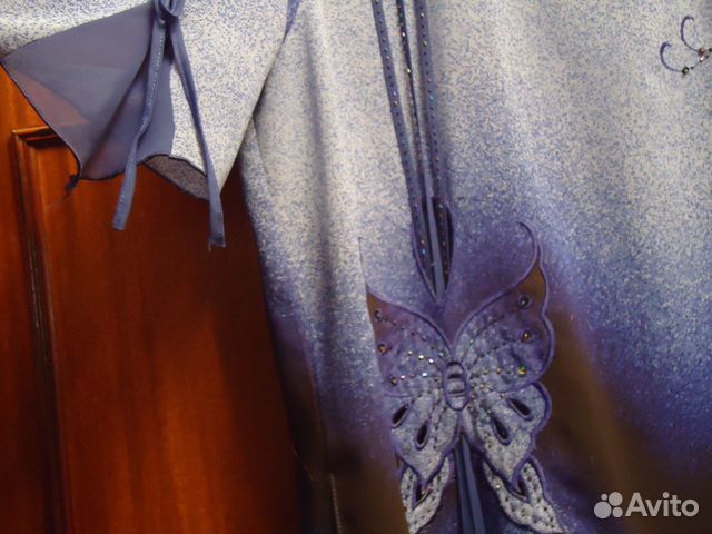 Раз50-52 Блуза с бабочками Раз50-52 Блуза с бабочками