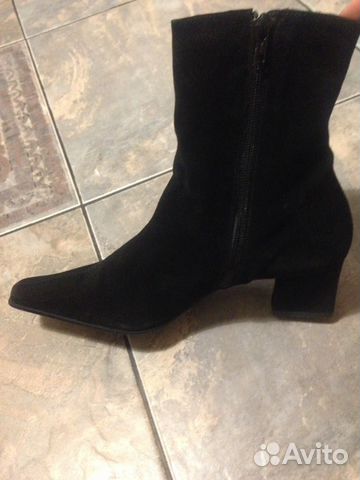 Полусапожки bronx замша