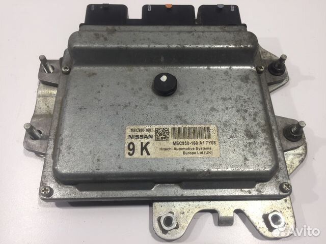 Блок управления двс Nissan qashqai j10 23710BR03A