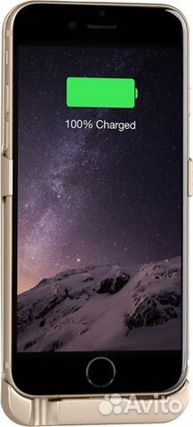 Чехол-аккумулятор для iPhone 6/6S (золотой)