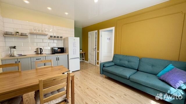 

2-к. квартира, 45 м², 2 кровати