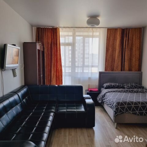 

Квартира-студия, 30 м², 4 кровати