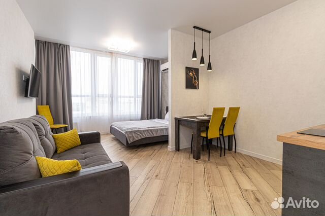 

Квартира-студия, 29 м², 2 кровати