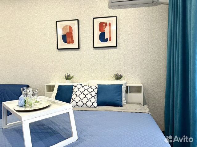 

Квартира-студия, 35 м², 2 кровати