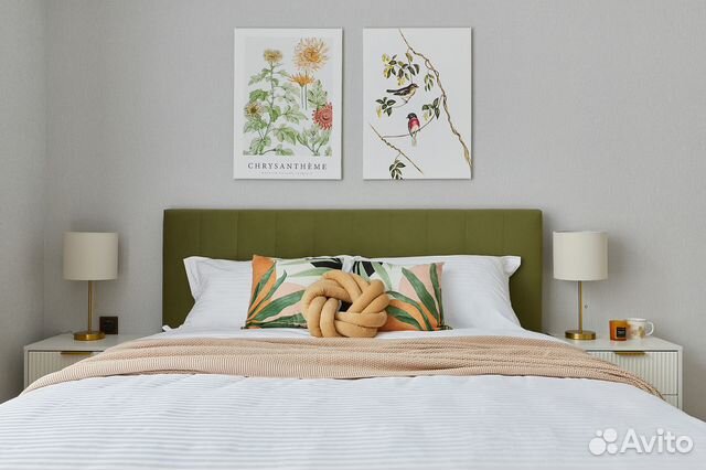 

Квартира-студия, 30 м², 1 кровать