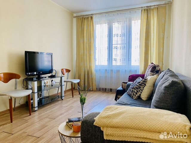 

1-к. квартира, 38 м², 3 кровати