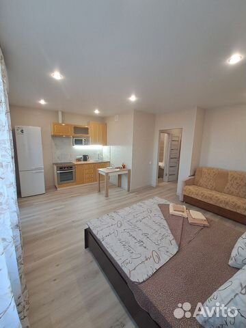 

Квартира-студия, 35 м², 2 кровати