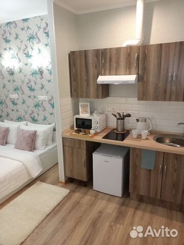 

Квартира-студия, 17 м², 1 кровать