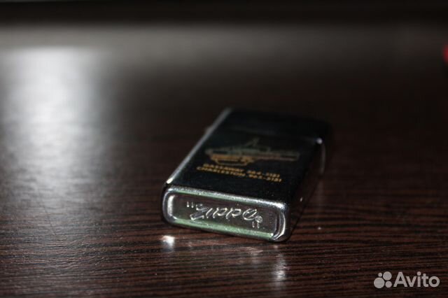 Бензиновая зажигалка zippo slim 1970г