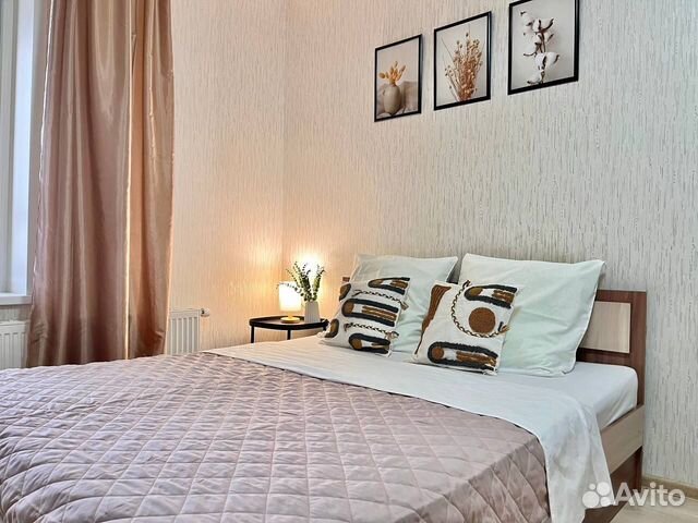 

Квартира-студия, 33 м², 2 кровати