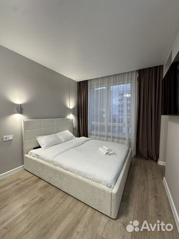 

Квартира-студия, 39 м², 2 кровати
