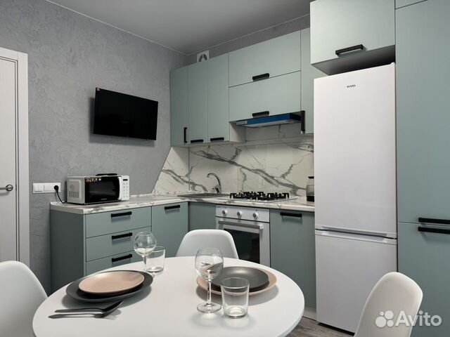 

1-к. квартира, 34 м², 2 кровати