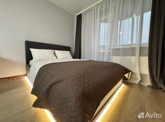 

1-к. квартира, 42 м², 2 кровати