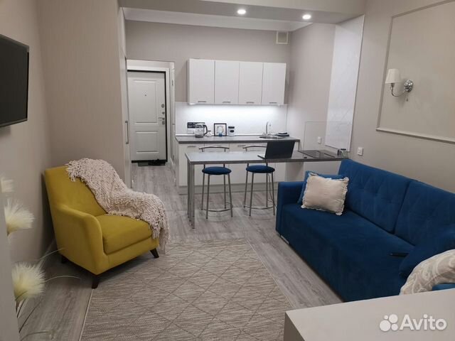 

Квартира-студия, 28 м², 1 кровать
