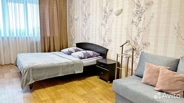 

1-к. квартира, 53 м², 2 кровати