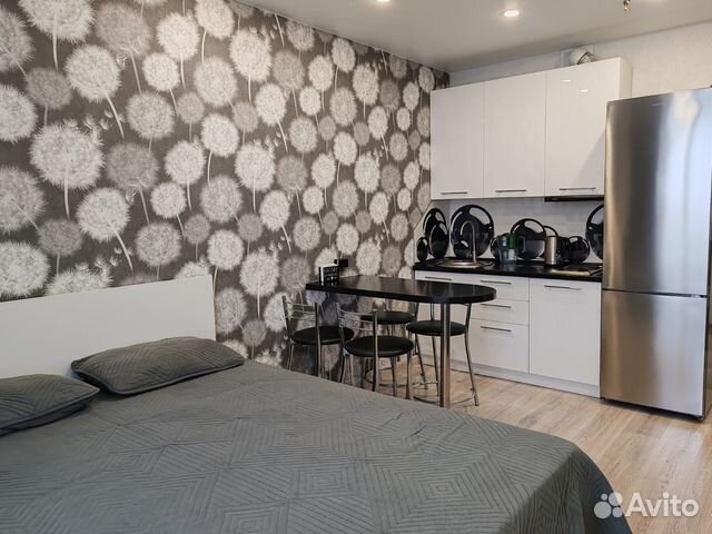 

Квартира-студия, 28 м², 2 кровати