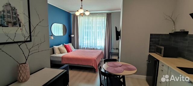 

Квартира-студия, 24,4 м², 1 кровать