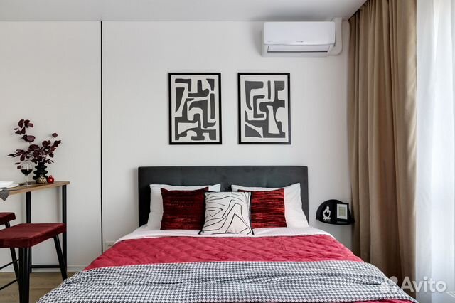

Квартира-студия, 30 м², 2 кровати