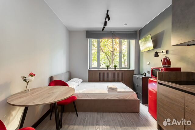 

Квартира-студия, 15 м², 1 кровать