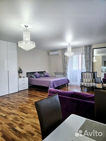 

Квартира-студия, 40 м², 2 кровати