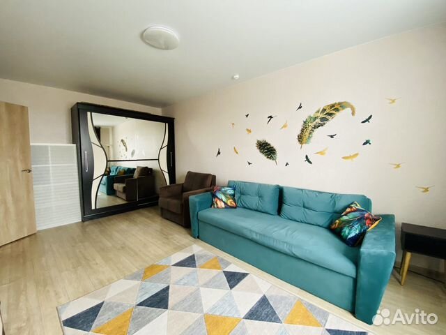 

1-к. квартира, 38 м², 2 кровати