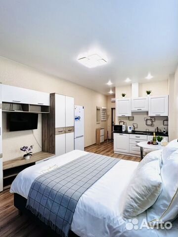 

Квартира-студия, 25 м², 1 кровать