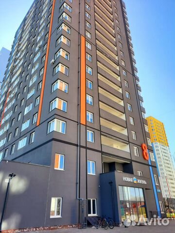 

Квартира-студия, 27 м², 1 кровать