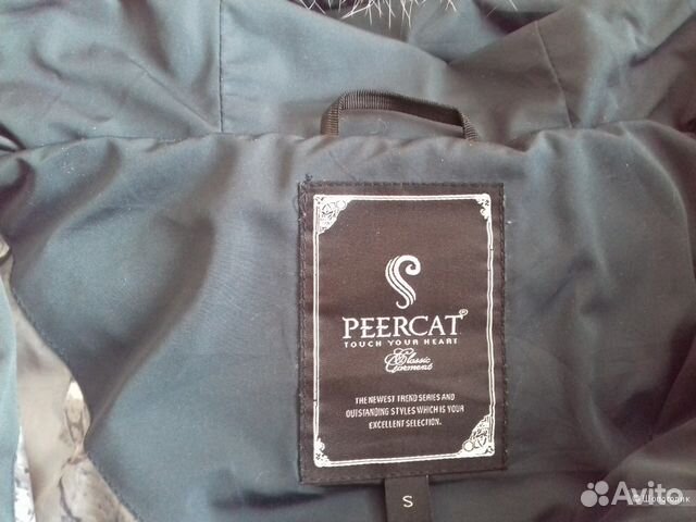 Зимний пуховик Peercat, р. S Зимний пуховик Peercat, р. S